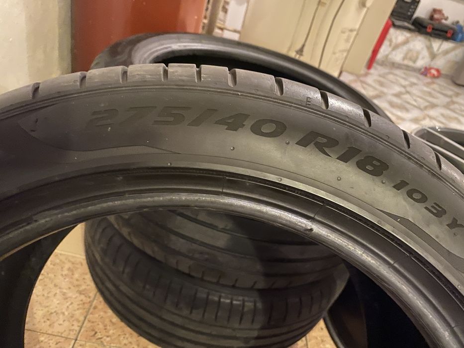Шины летние pirelli комплект 245/45/18