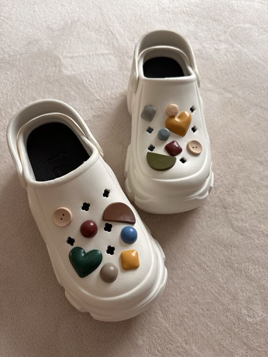 Чънки сандали тип крокс с джибити, различни размери