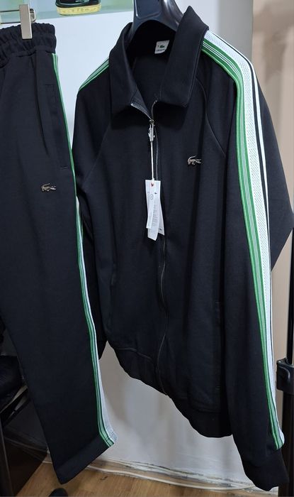 Trening bumbac Lacoste logo metalic calitate