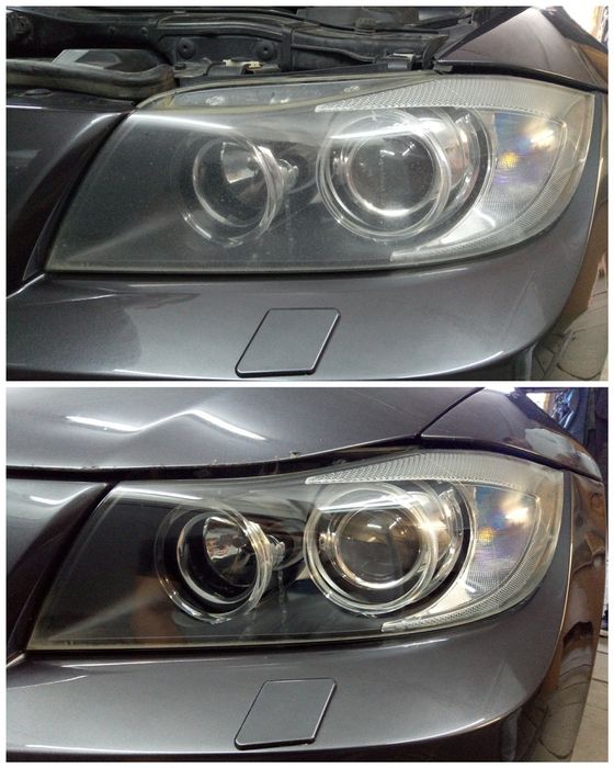 Химическая полировка фар