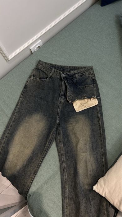 джинсы в винтажном стиле S