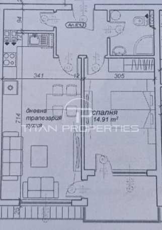 Продава се Двустаен апартамент в Пловдив, Кючук Париж - 70 кв.м за 1813 €/кв.м - Снимка #1