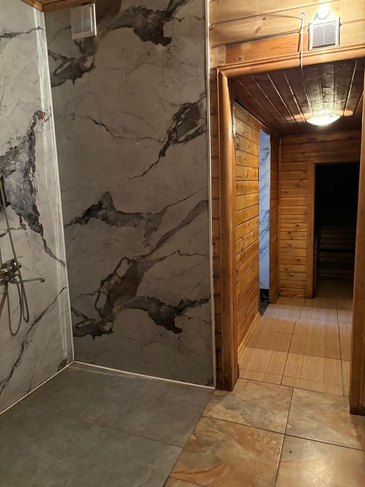 Баня сауна с бассейном