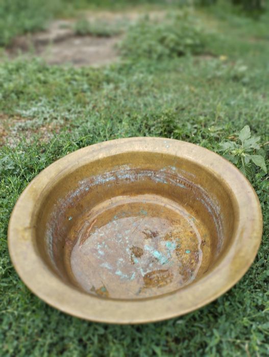 Тазик бронзовые латунь.