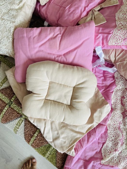 Бортики на кроватку набор