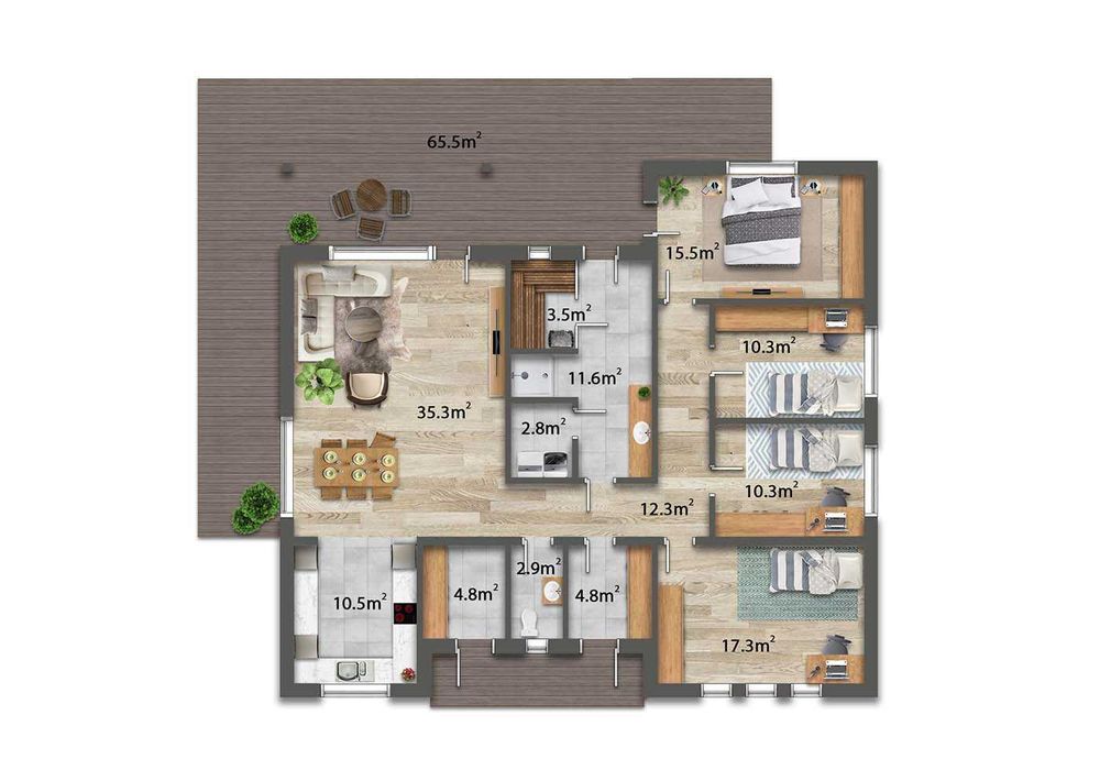 Продава се Къща в София, Драгалевци - 142 кв.м за 310 €/кв.м - Снимка #3