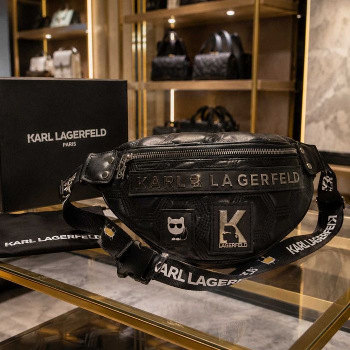 Мъжка чанта тип банан Karl Lagerfeld – 2 модерни модела