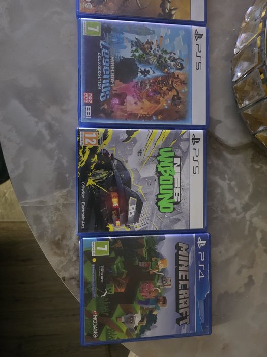 Vand minecraft ps4 , jocuri ps5 minecraft, fc26,mortal kombat,NFS