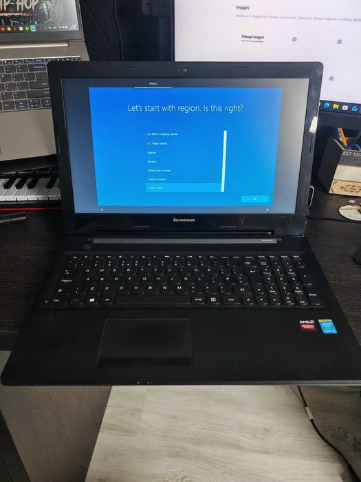 Laptop Lenovo G50-70 | Intel i5 | 16 GB RAM | Placă Video AMD 2GB | SSD+HDD 1TB | Win 10