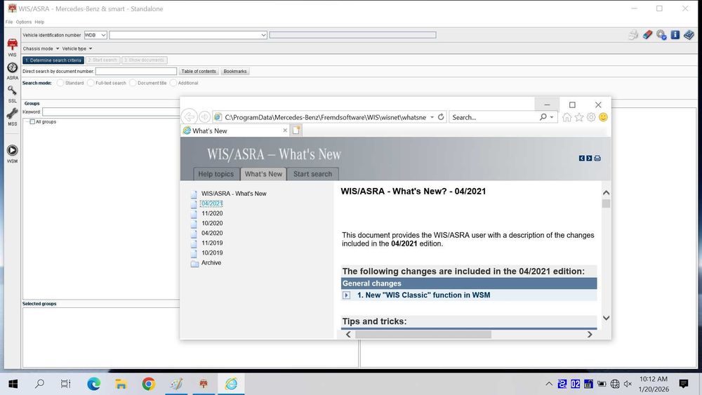 SSD 512Gb cu Xentry Cars Trucks 12.2025 DTS Vediamo WIS-ASRA 2021 EPC Starfinder