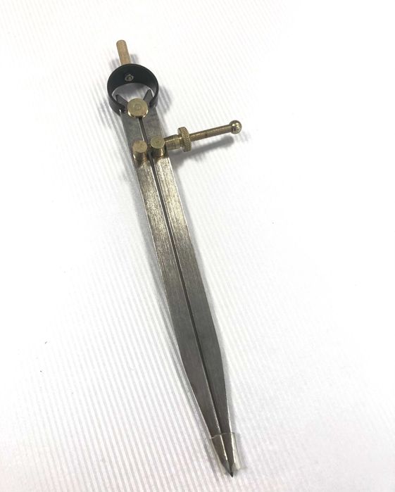 кожарски, сарашки пергел за кожа, 2 модела 150 мм, 200 мм, очертаване