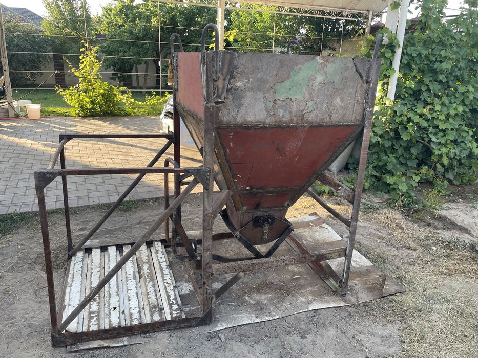 Бадья туфелька с плошадкой