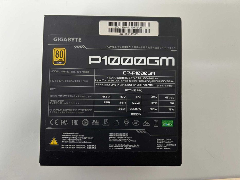 AMD RX6800 Founder Edition,Gigabyte,Asus TUF GAMING,GIGABYTE P1000GM