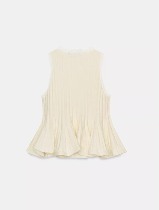Бежовa блузка Zara