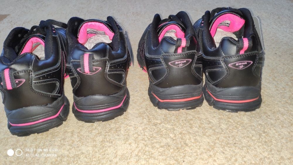 Кожаные жен.кроссовки Bona качество 100%, Оригинал! Новые.