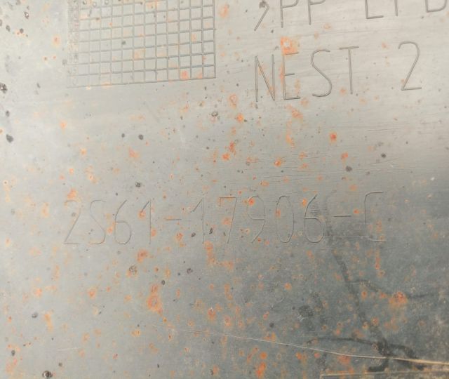 Spoiler fusta bara spate 2S6117906C Ford Fiesta a 5-a generatie