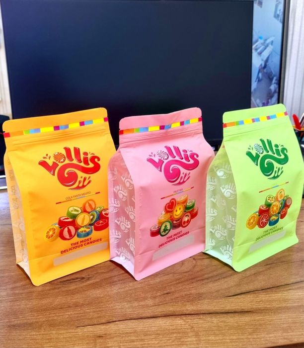 Paket flat bottom zip-lock