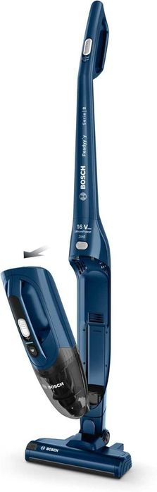 Безкабелна вертикална прахосмукачка Bosch Serie 2 BBHF216 Cyclonic, за сухо почистване, без торбичка