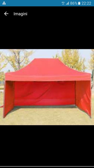 Pavilion cort foișor pliabil armonic 3 x 4,5 Gradina camping piața Nou