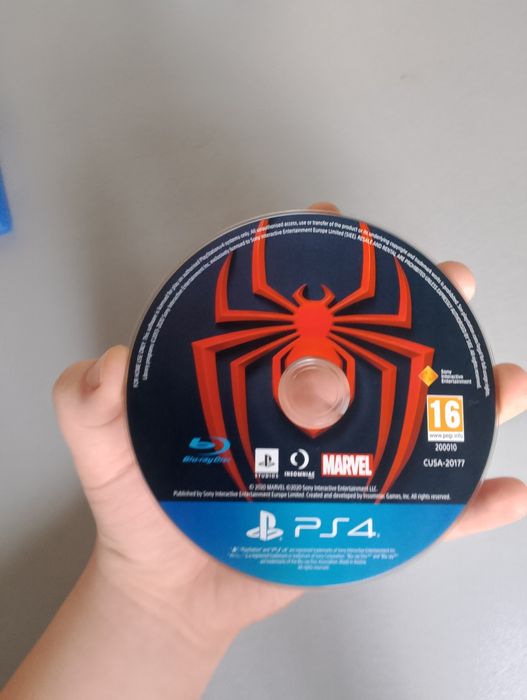 Диск человек паук майлз