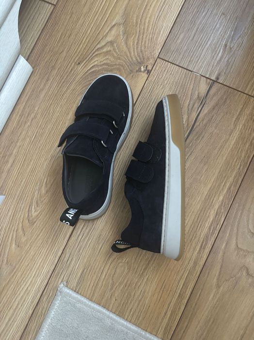 Pantofi sport ANGULUS, mărime 30, negri, piele întoarsă, nepurtati