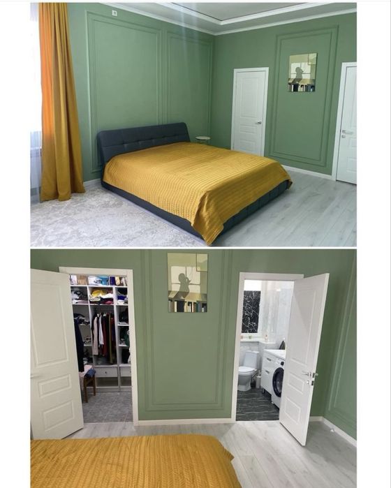 Дом мансардный большой