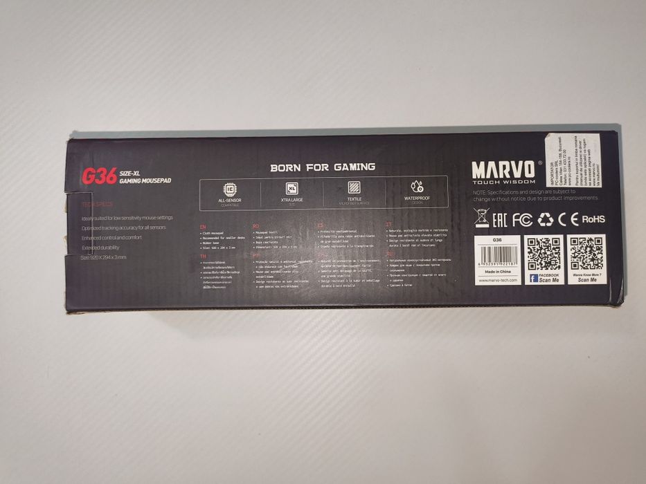 marvo G36 size-xl gaming mousepad