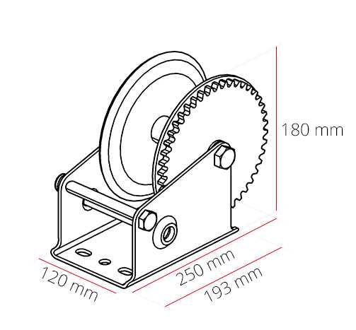 Verricello Manuale Dragon Winch 3500 Lbs - Con Cintura E Gancio Di Sicurezza, Per Barche, Moto E Veicoli - Foto 11
