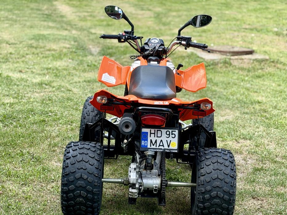 Arctic Cat DVX 300 Quad     Inmatriculat Numar Negru