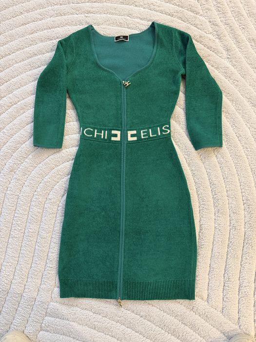 Еластична рокля с цип “Elisabetta Franchi”