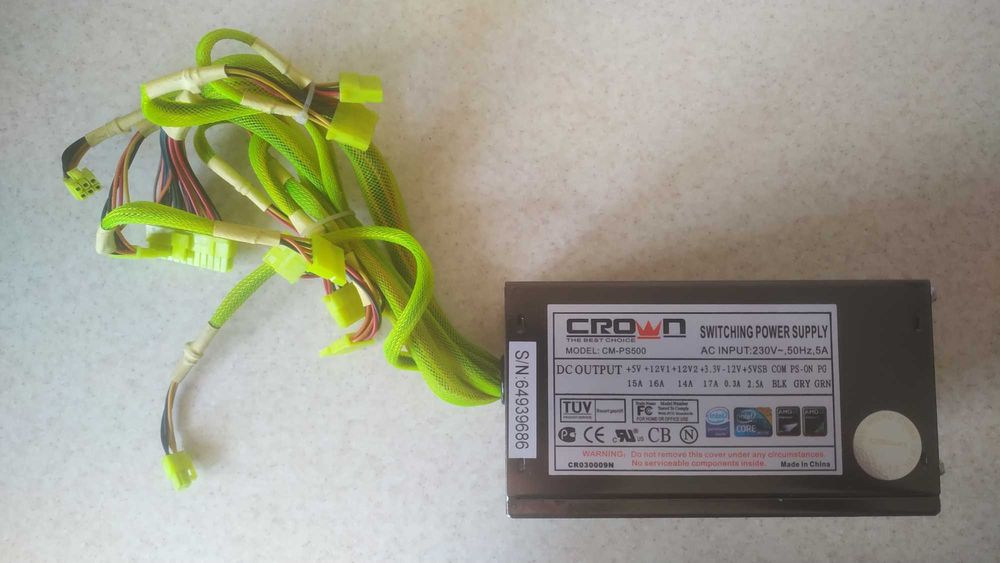 Блок питания Crown CM PS500