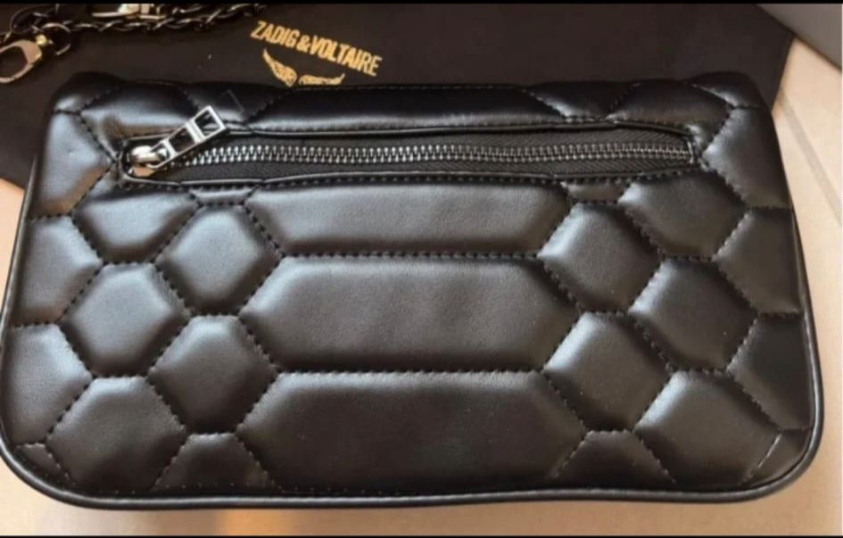 Poșetă  Zadig & Voltaire Nouă cu etichetă, culoare neagră