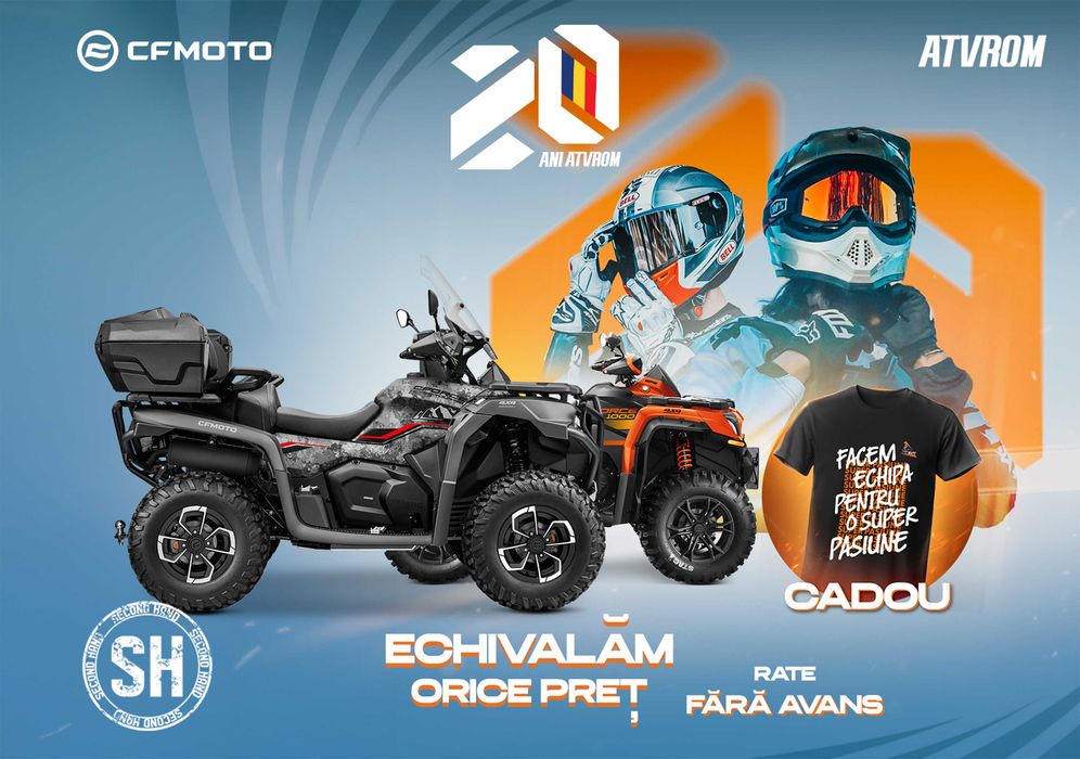 Atv-uri SH (CFMOTO, Kawasaki, Polaris, Can-am)