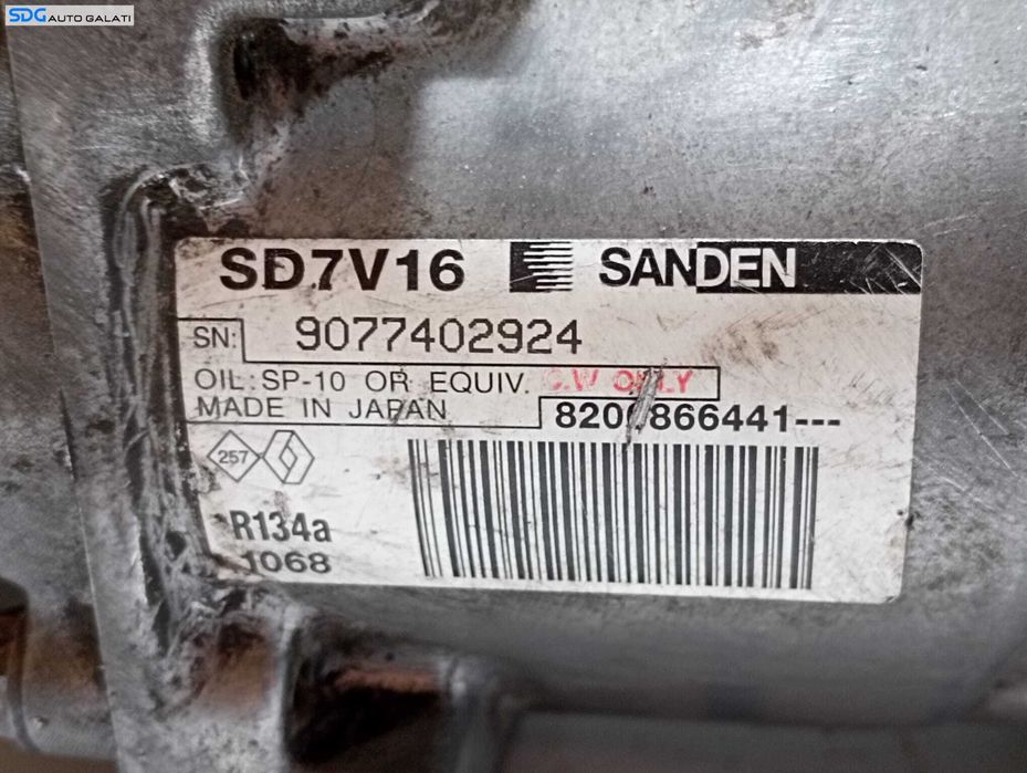 Compresor AC Aer Conditionat Clima Dacia Logan 1 1.4 MPI 2004 - 2012 Cod 8200866441 SD7V16 [M7652]