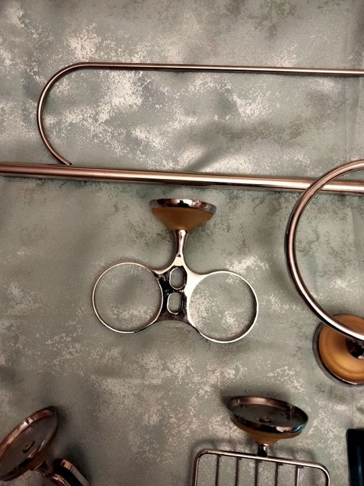 Ванный набор новый, сталь