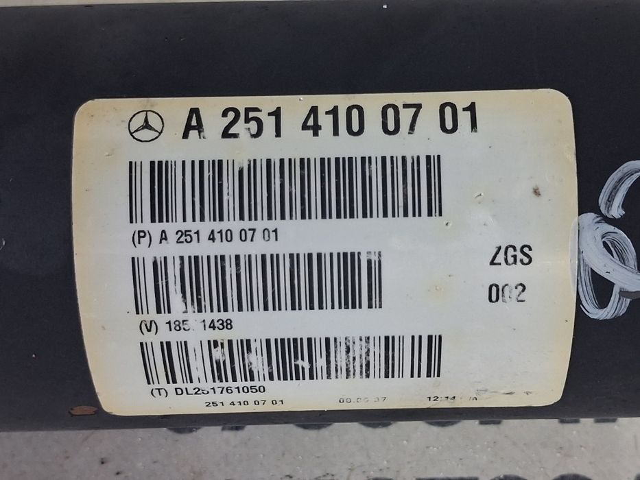 Cardan 3.0 cdi Mercedes R Class w251 2007