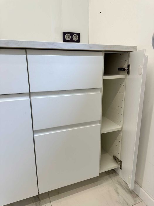 Кухненски модул IKEA Metod с мивка, смесител и плот