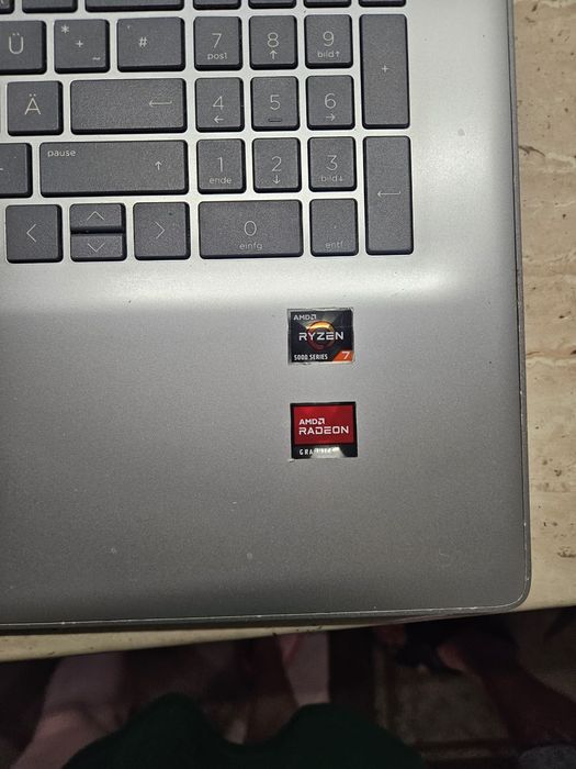 Laptop HP Notebook Natural Silver