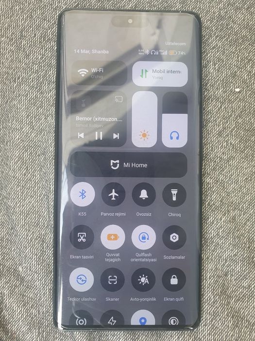 Redmi Note 14 Pro 12/512 Aybi yoq ideal holatda ishlashi zor rangi qor