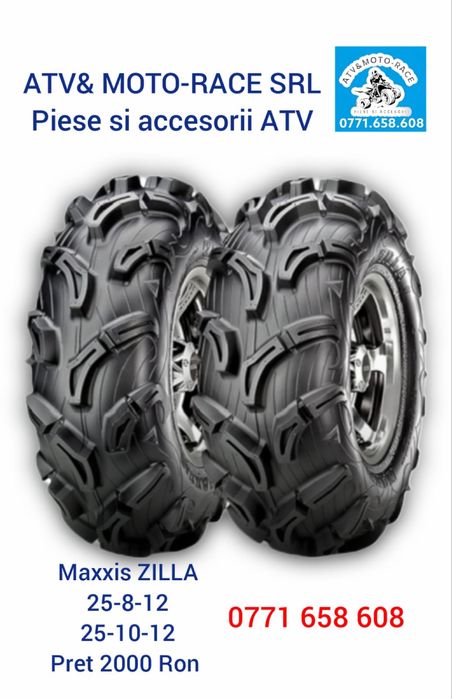 Anvelope Cauciucuri  atv orice dimensiune si medel !