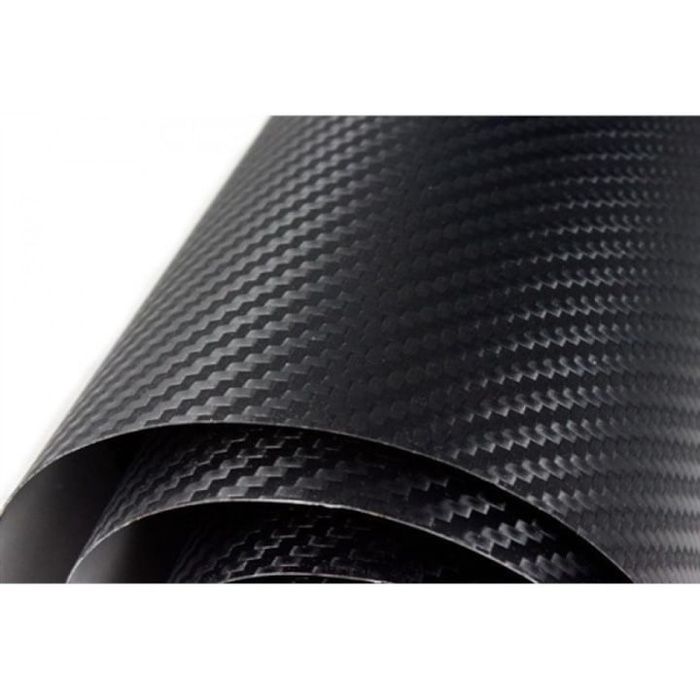 Folie autocolant carbon 5D negru,alb,rosu,argintiu gri 127x100