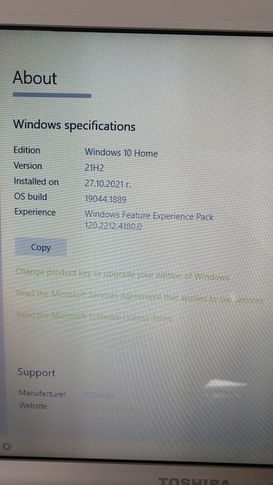 Лаптоп Toshiba Satellite upgrade с подаръци