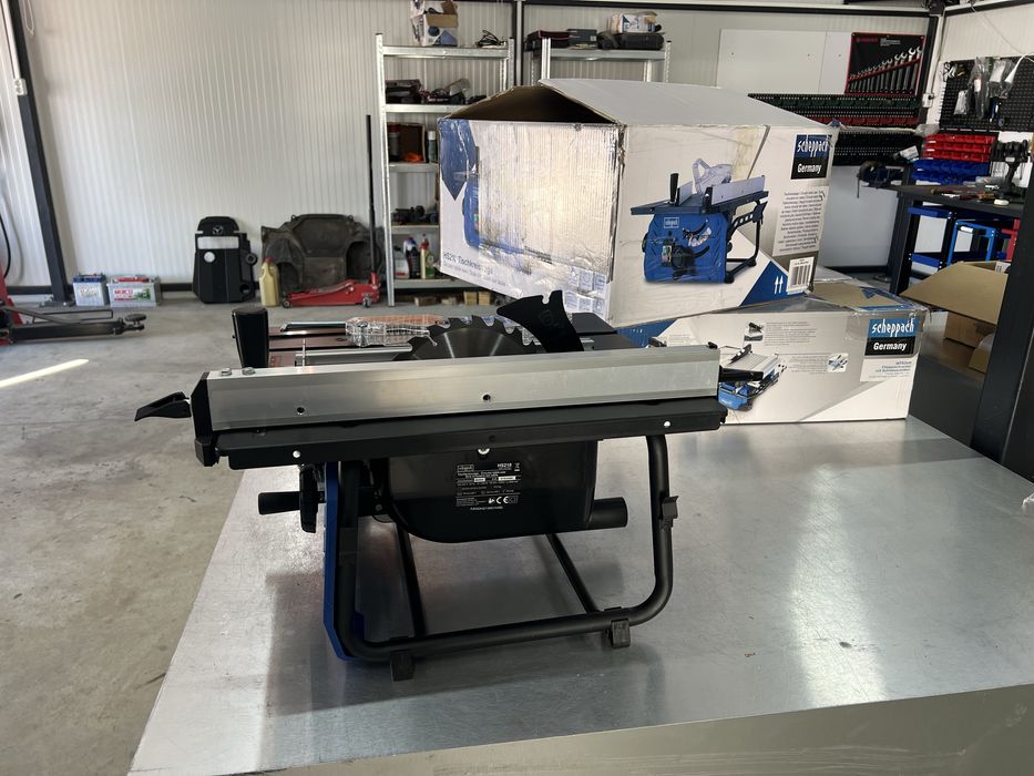 Нов Настолен циркуляр Scheppach HS210 -1500W 4800 оборота/мин