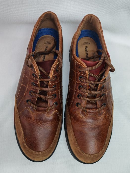 Удобни мъжки елегаянтни обувки от естествена кожа Hush Puppies №46