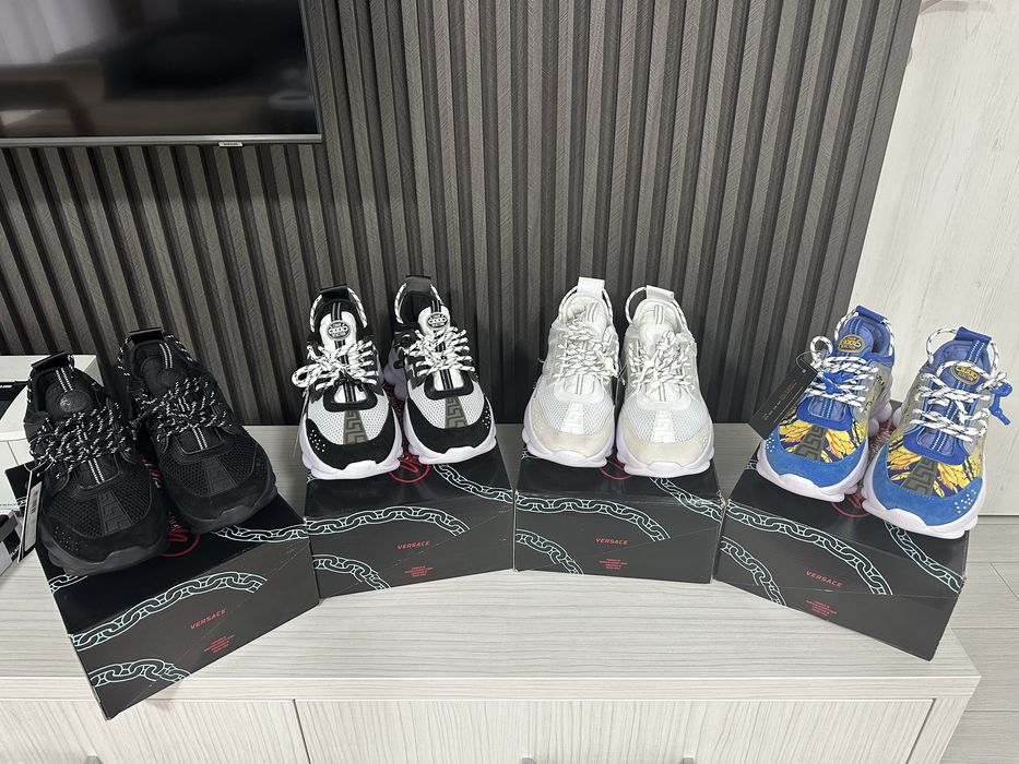 Versace chain reaction negri/alb