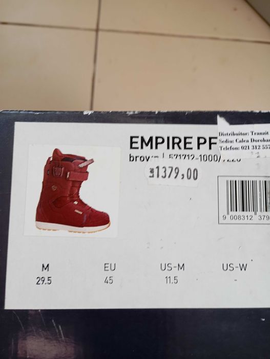 Boots snowboard Deekline Empire 45 / US 11.5