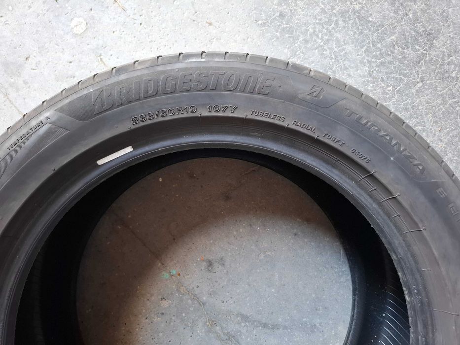 Set doua anvelope cauciucuri vara Bridgestone Turanza 6 255/50 R19 107Y DOT 2024