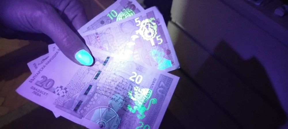 UV фенерче с щипка за писалка детектор за фалшиви банкноти UV лампа