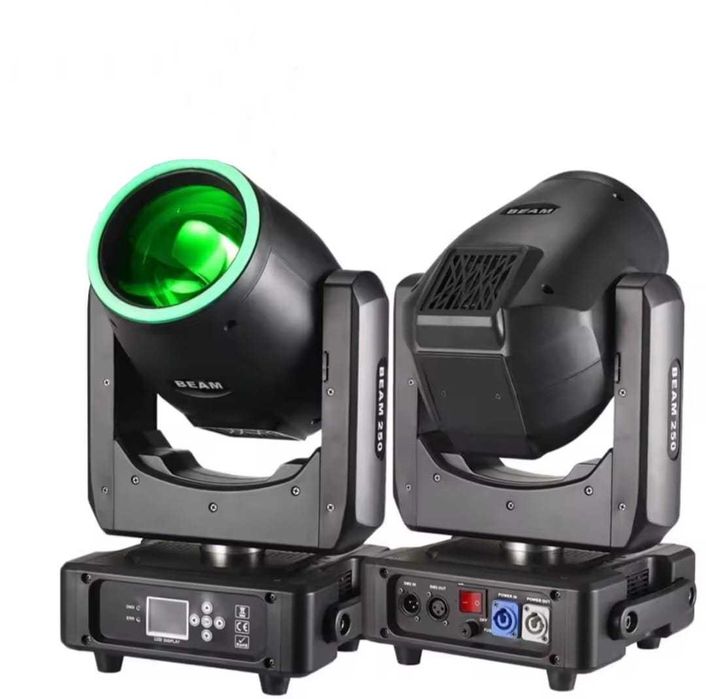 Beam-uri 8R 250W 2 prisme led ring lumini moving head dj formatii club