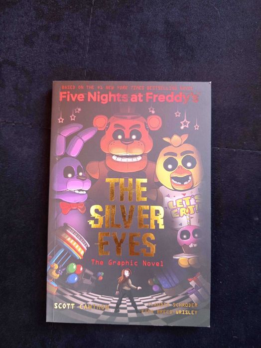 Five Nights at Freddy's Silver eyes/Twisted Ones/ Fourth Closest Book set Graphic Novel